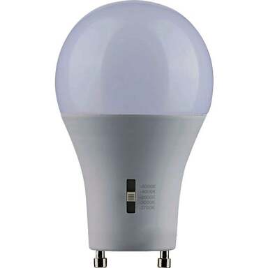 60W A19GU24 LED5CCT BULB
