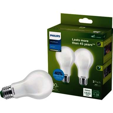 2PK 100WA19 DLFR LEDBULB