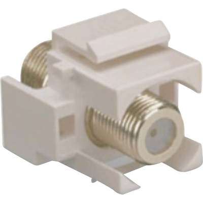 WHT FTYPE COAX WALL JACK