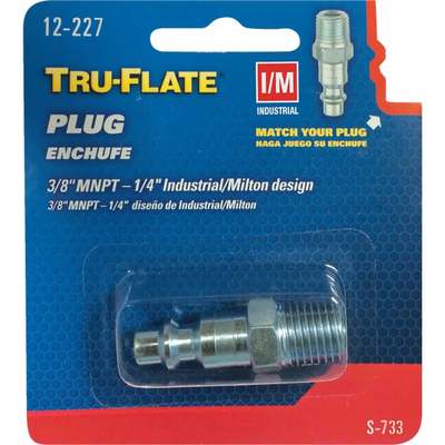 1/4" I/M 3/8" MNPT PLUG