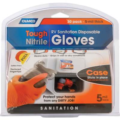 DISPOSBLE NITRILE GLOVES