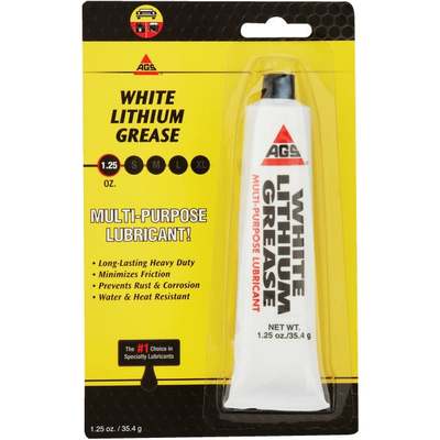 AGS Lith-Ease 1.25 Oz. Tube White Lithium Grease