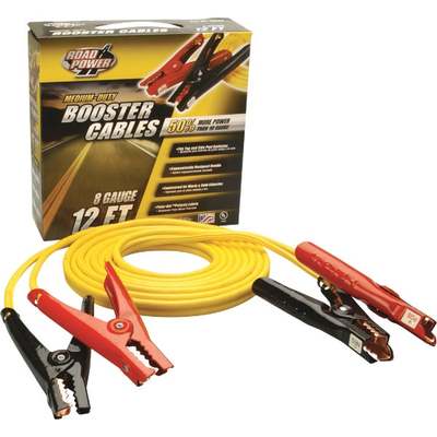 CABLE BOOSTER 12' 8 G 400AMP