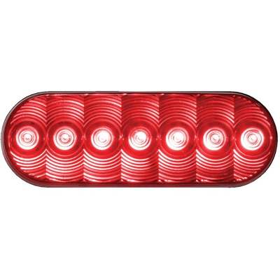 RED LED OBLNG TURN LIGHT