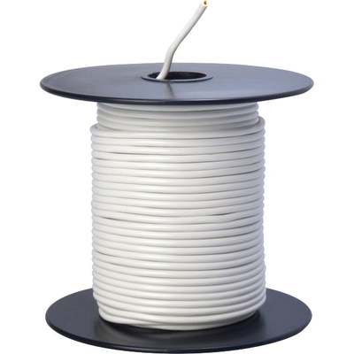 100' 18GA WHT AUTO WIRE