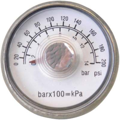 1/8" NPT PRESSURE GAUGE