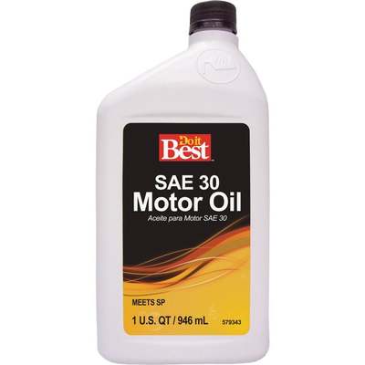 Do it Best SAE 30W Motor Oil, Quart