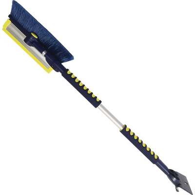 Michelin Avalanche 63 In. Steel Multi-Functional Telescopic Snowbrush and