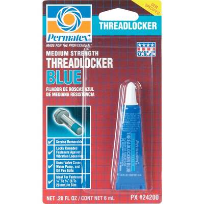 6ml Med Blu Threadlocker +