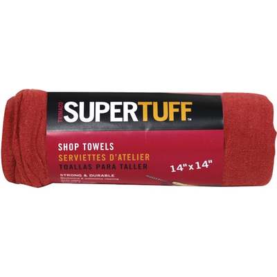 5PK ROLL RED SHOP TOWELS