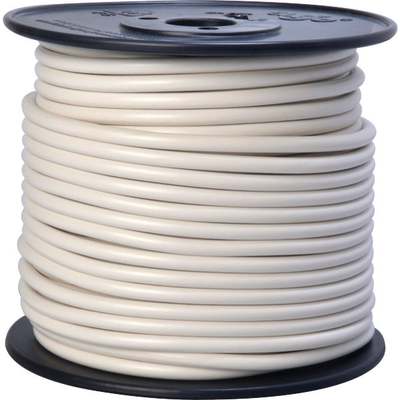 100' 10GA WHT AUTO WIRE