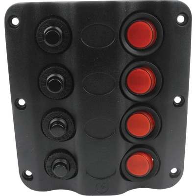 4-GANG LED SWITCH PANEL