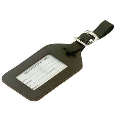 BLK OR BR LUGGAGE TAG