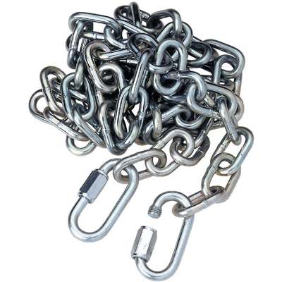 TowSmart 54 In. Safety Chain with Latch Hooks, 5000 Lb. Capacity