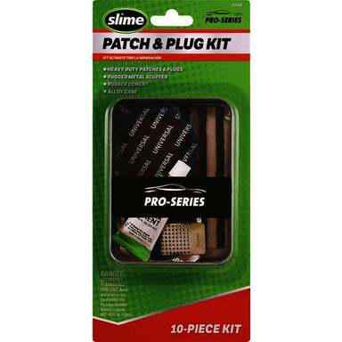 10PC TIRE PATCH PLUG KIT