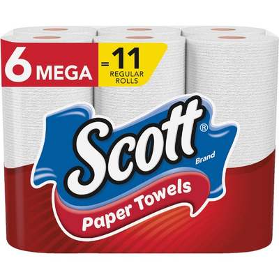 6roll Mega Paper Towel