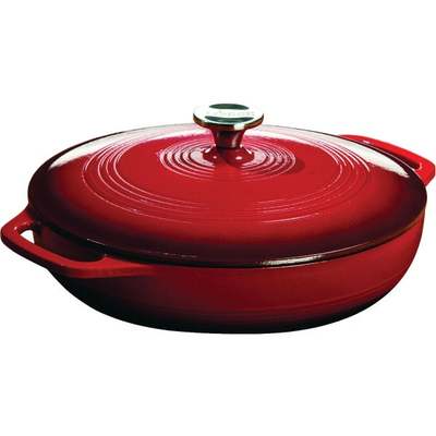 3.6QT Enamel Casserole, Isl Spic