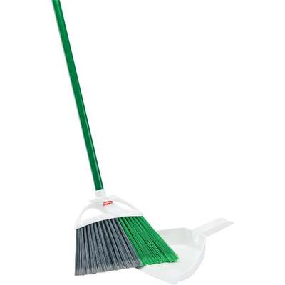 Libman 11 In. W. x 53.5 In. L. Steel Handle Precision Angle Broom with