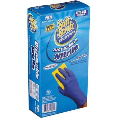 100CT PF NITRILE GLOVE