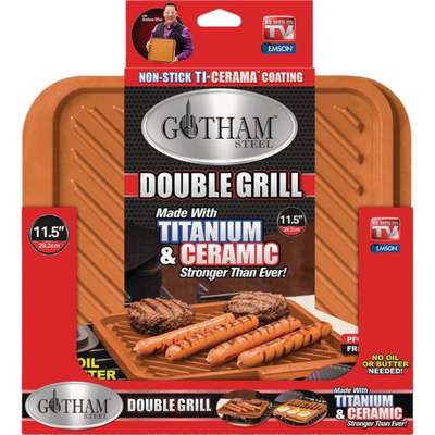 11" DBL GRILL/GRIDDLE