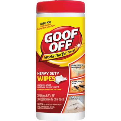 Departments - 30CT GOOF OFF WIPES