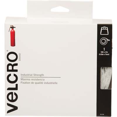 VELCRO Brand 2 In. x 15 Ft. White Industrial Strength Hook & Loop Roll