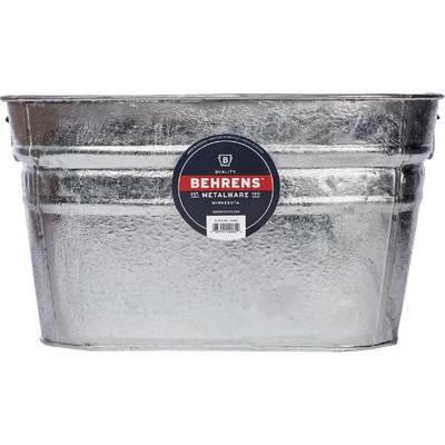 15.5 GALLON STEEL TUB