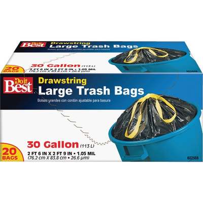 Edm 20/30L Garbage Bag Grey