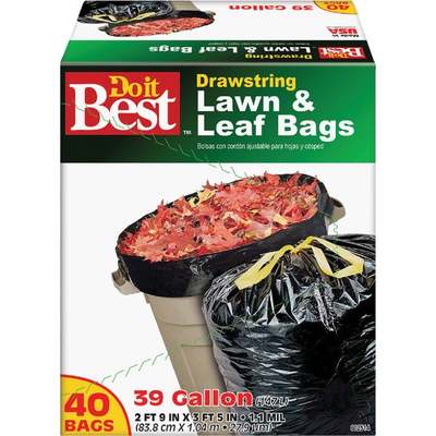 40CT 39GAL BK LWN/LF BAG****