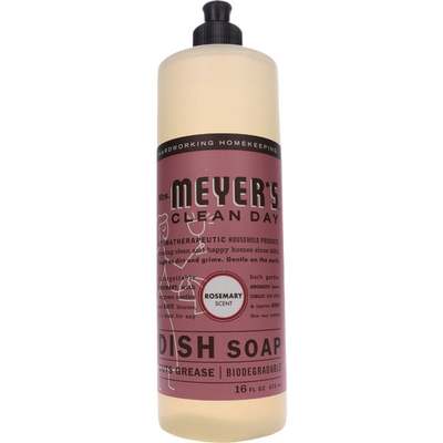 16OZ RSMRY LIQ DISH SOAP