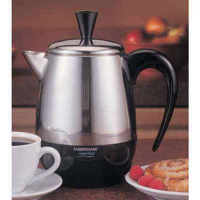 4C SS COFFEE PERCOLATOR