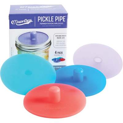 4PK WIDE PICKLE PIPE LID