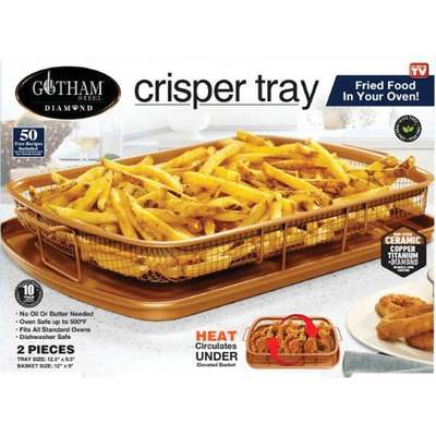 Gotham Steel Crisper Tray Review: Fried Foods in the Oven