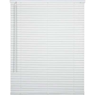 Home Impressions 23 In. x 42 In. x 1 In. White Vinyl Light Filtering