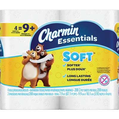 CHARMIN ESS SOFT 4 ROLLS