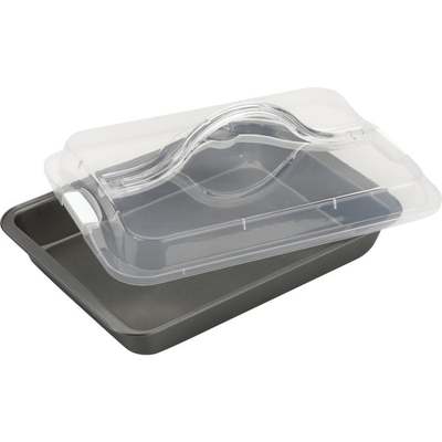 NONSTK COVERED CAKE PAN