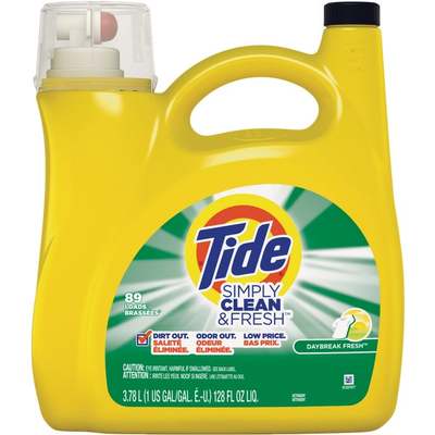 Tide Simply Clean & Fresh 128 Oz. 89 Load High Efficiency Liquid Laundry