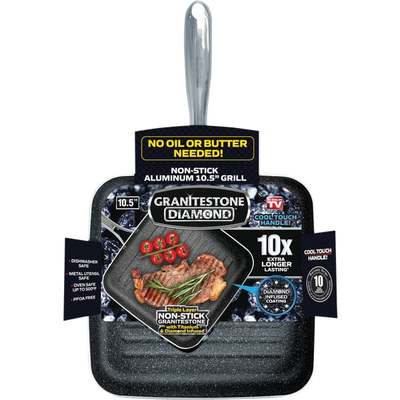 10.5" NONSTICK GRILL PAN