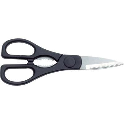 8" BLACK SS KITCHEN SHEARS