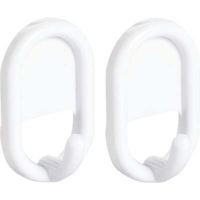WHITE ADHESIVE HOOK
