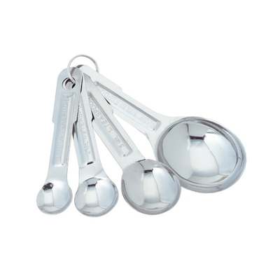 4PC SS MEASURING SPOONS