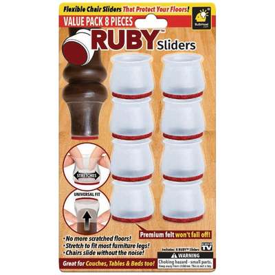 SLIDERS RUBY SILICONE 8PK