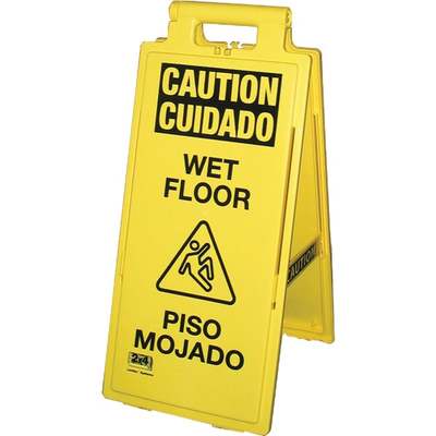 WET FLOOR SIGN ENG/SPAN