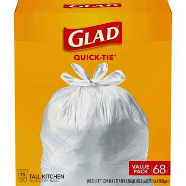 68CT QUIKTIE TRASH BAG