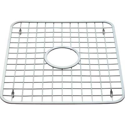 SMALL STAINLESS SINK GRID W/HOLE