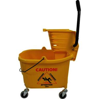 35QT MOP BUCKET W/WRNGR