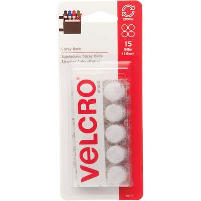 VELCRO COINS WHITE