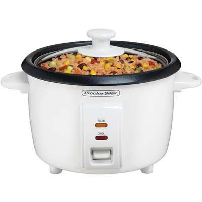 8 CUP RICE COOKER WHITE