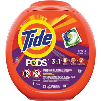 81CT HE LQ POD DETERGENT