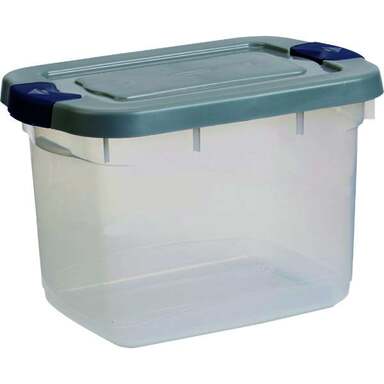 19QT CLR STORAGE BIN